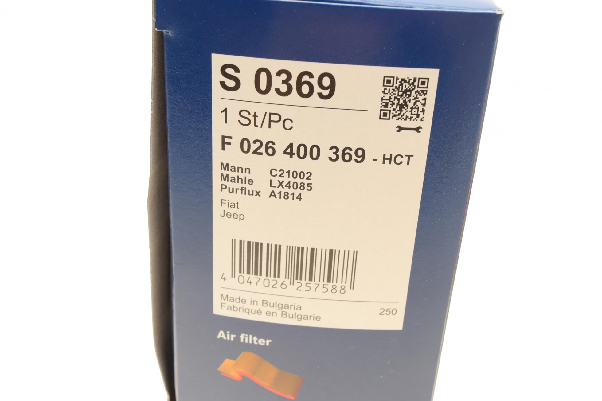 F026400369 BOSCH