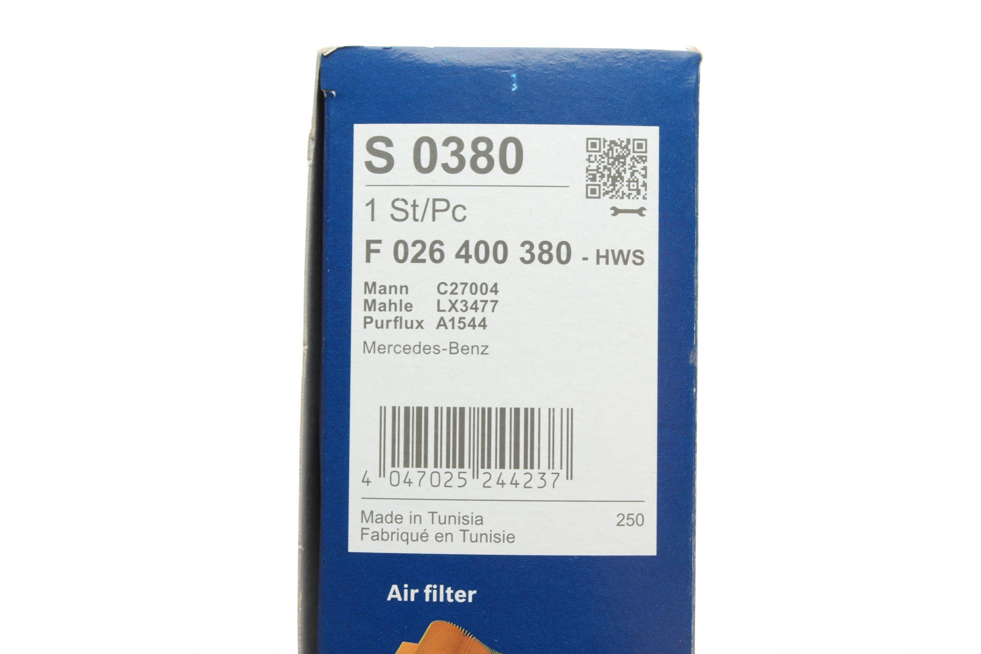 F026400380 BOSCH
