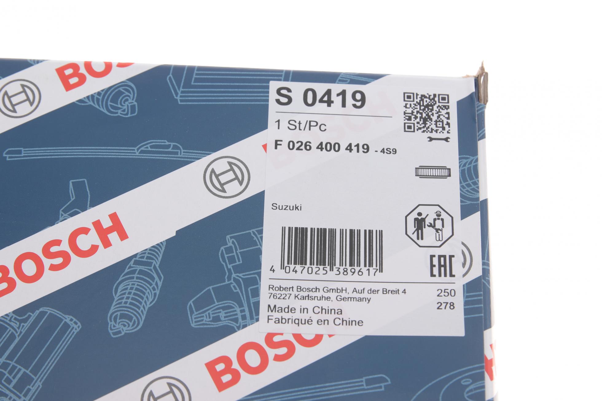 F026400419 BOSCH
