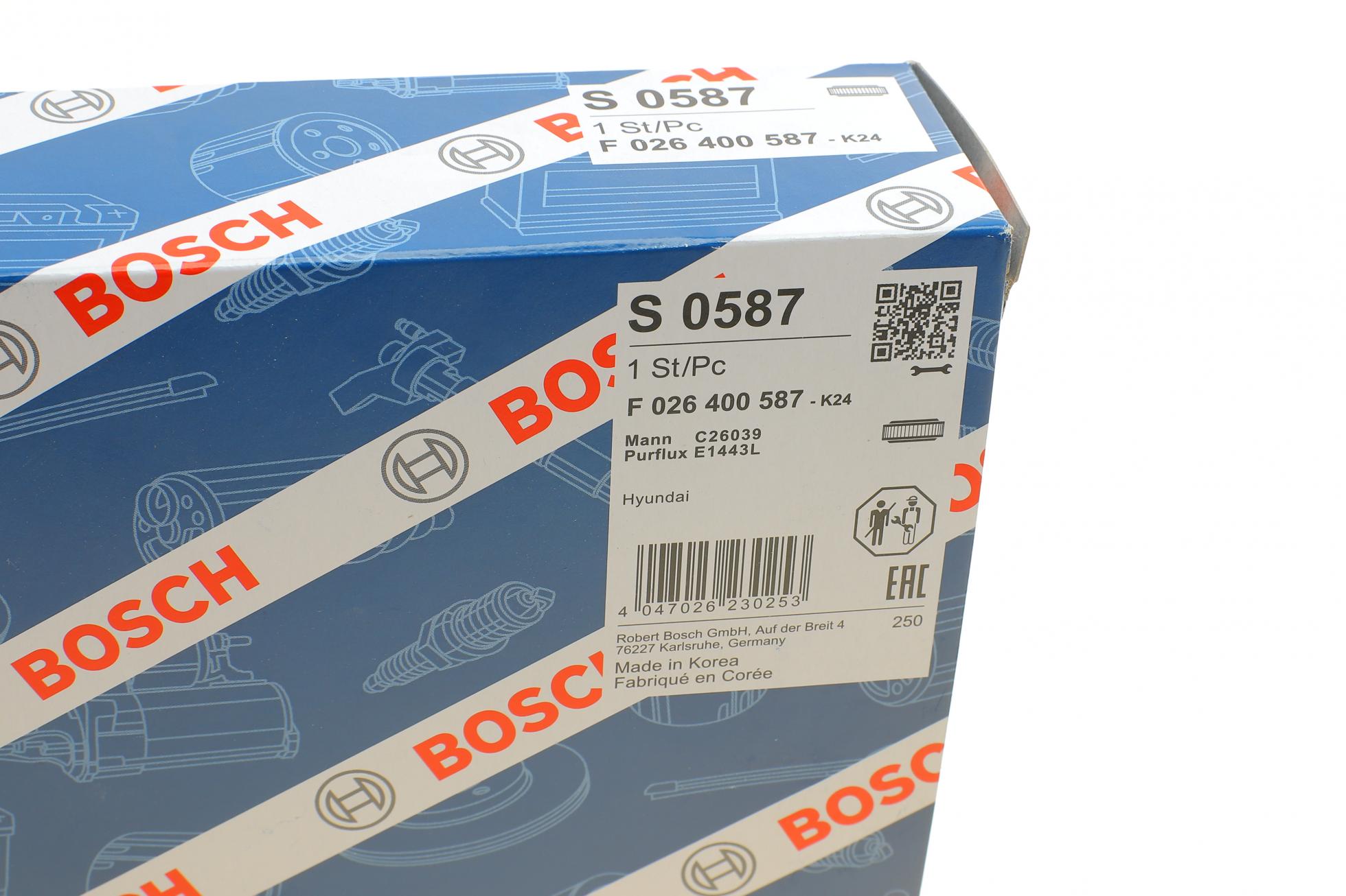 F026400587 BOSCH
