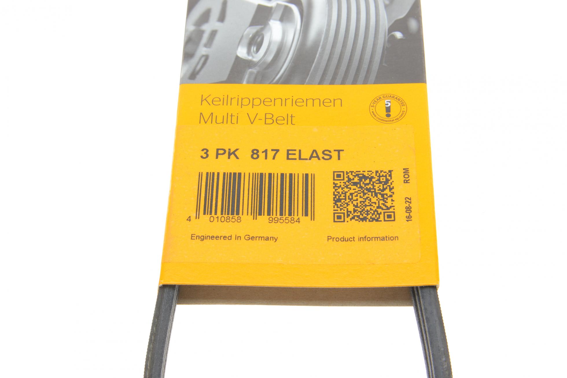 3PK817ELAST CONTITECH