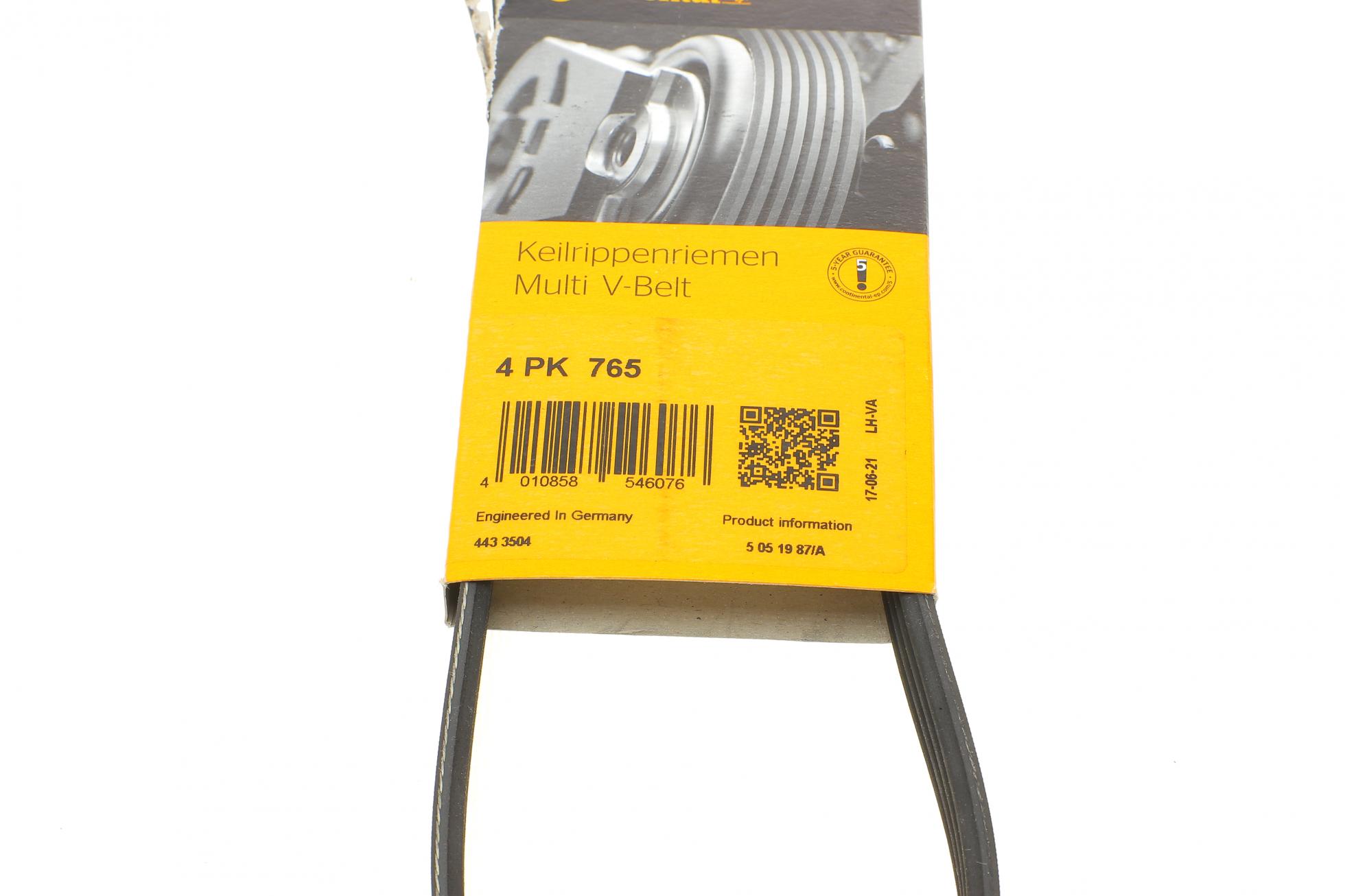 4PK765 CONTITECH