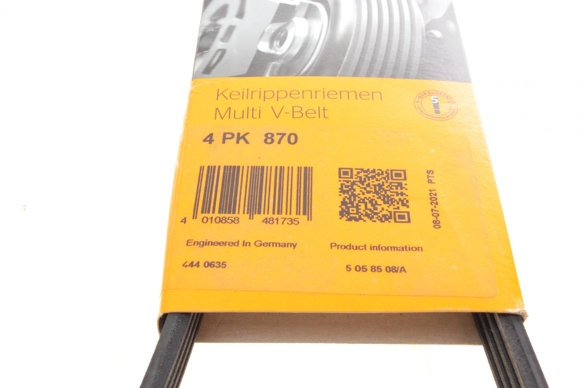 4PK870 CONTITECH