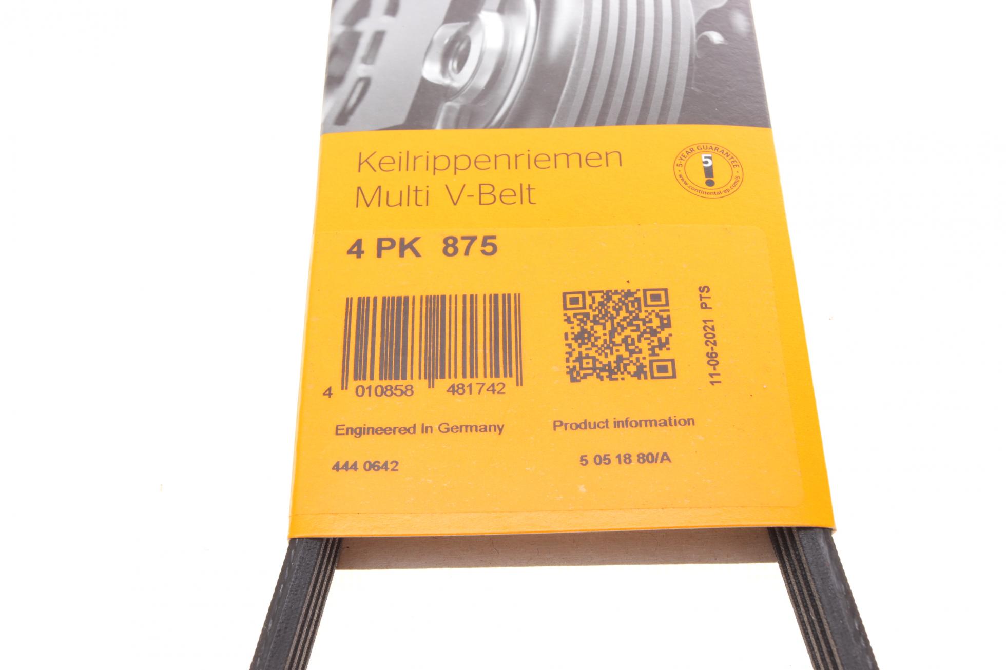 4PK875 CONTITECH