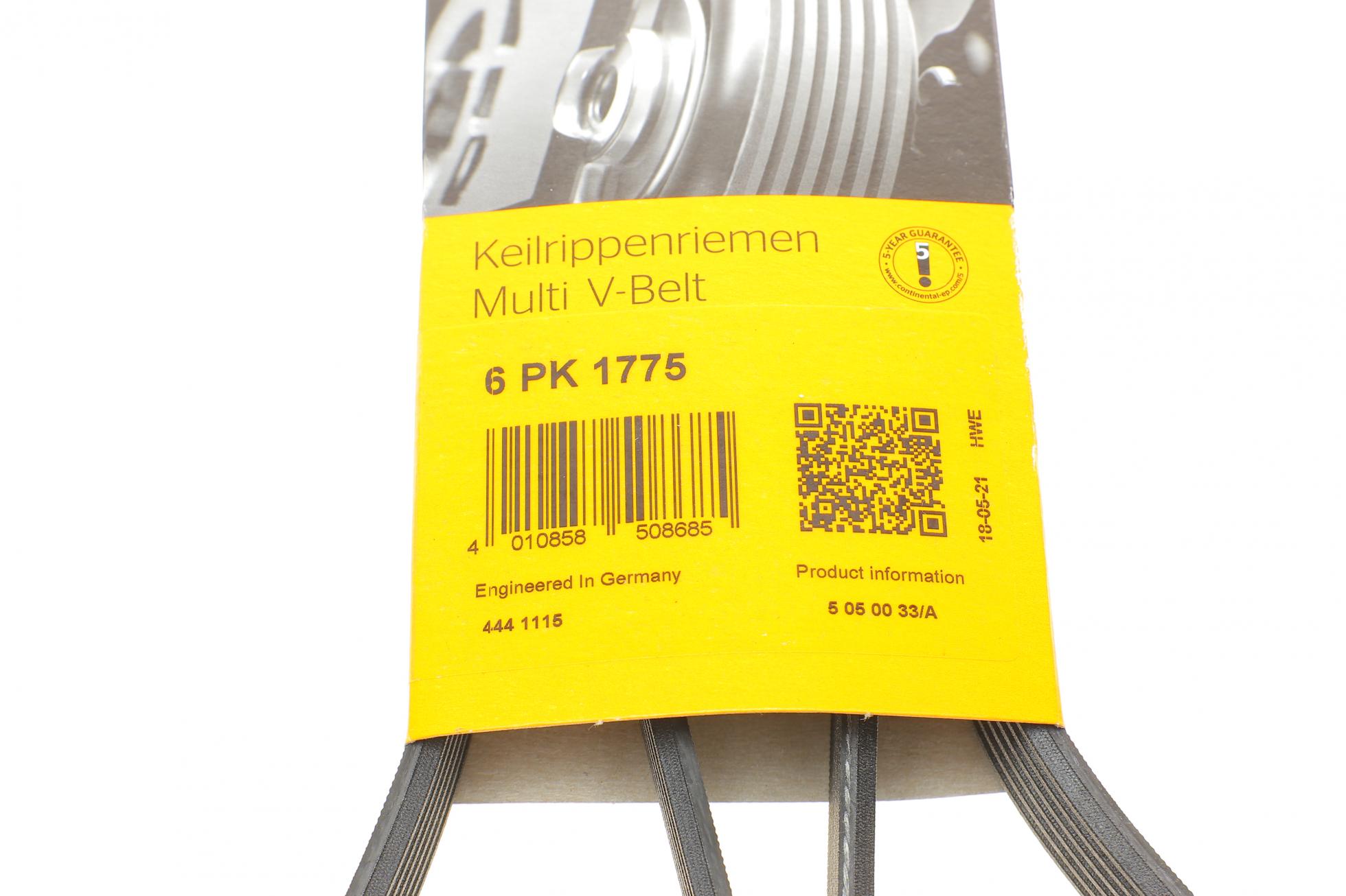 6PK1775 CONTITECH
