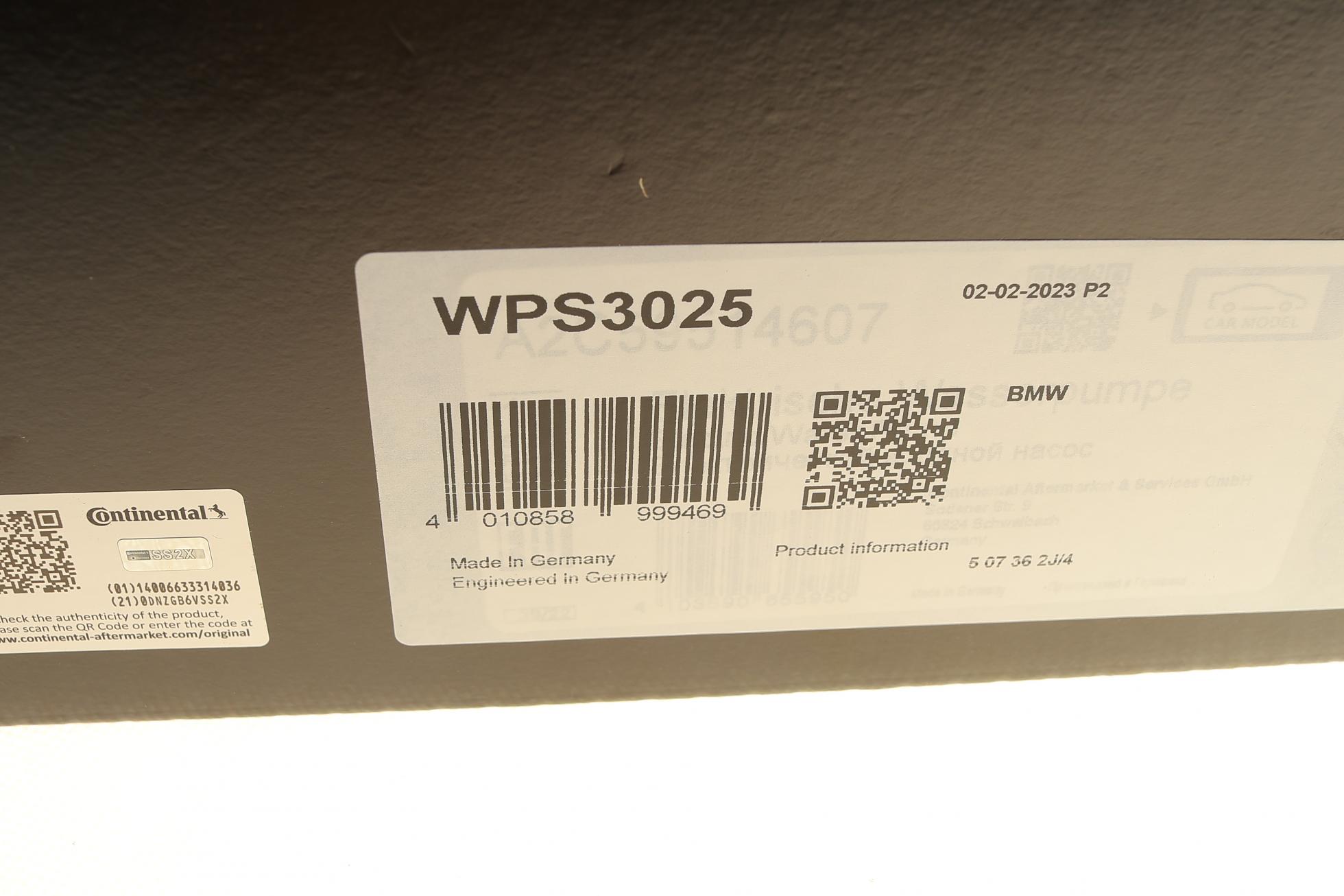 WPS3025 CONTITECH