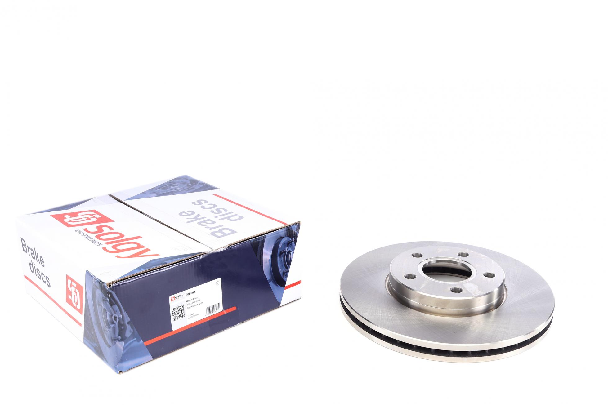 Диск тормозной (передний) Ford C-max/Focus/Volvo C30/C70/S40/V50 04- (278x25)