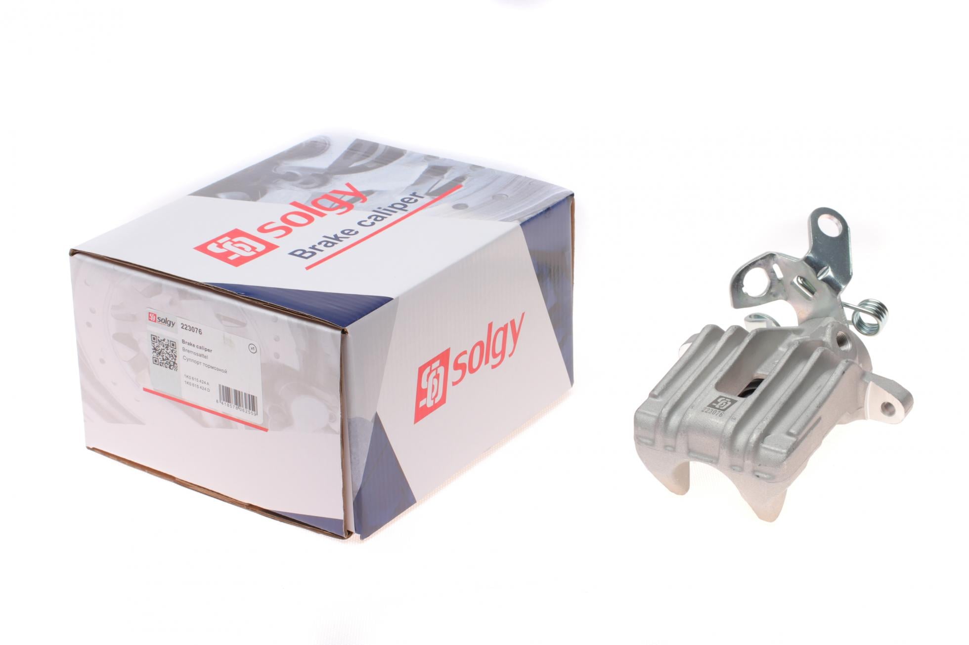Суппорт тормозной (задний) (R) VW Golf V/VI 03- (d=38mm) (TRW)