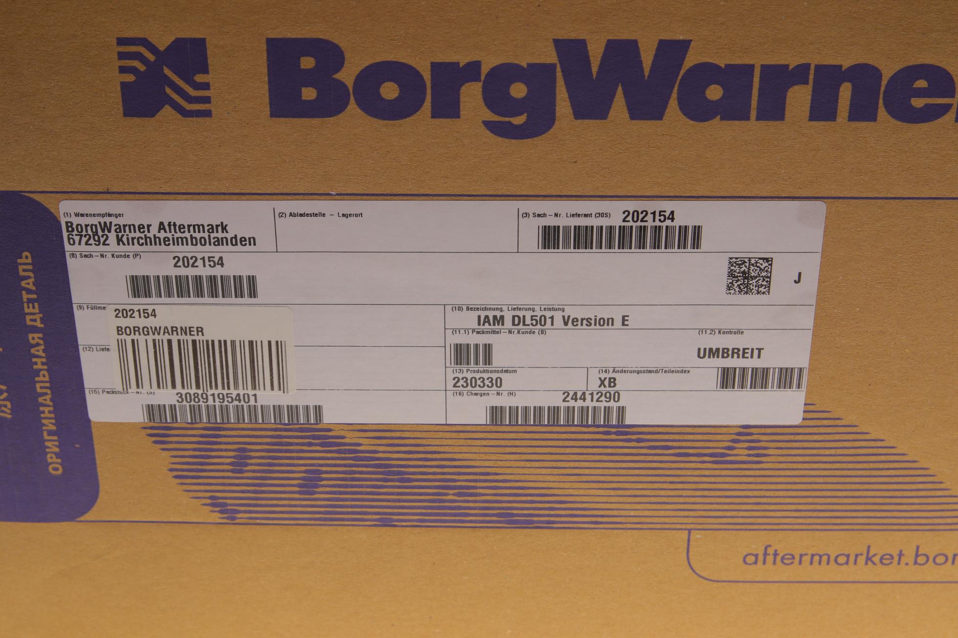 202154 BORGWARNER