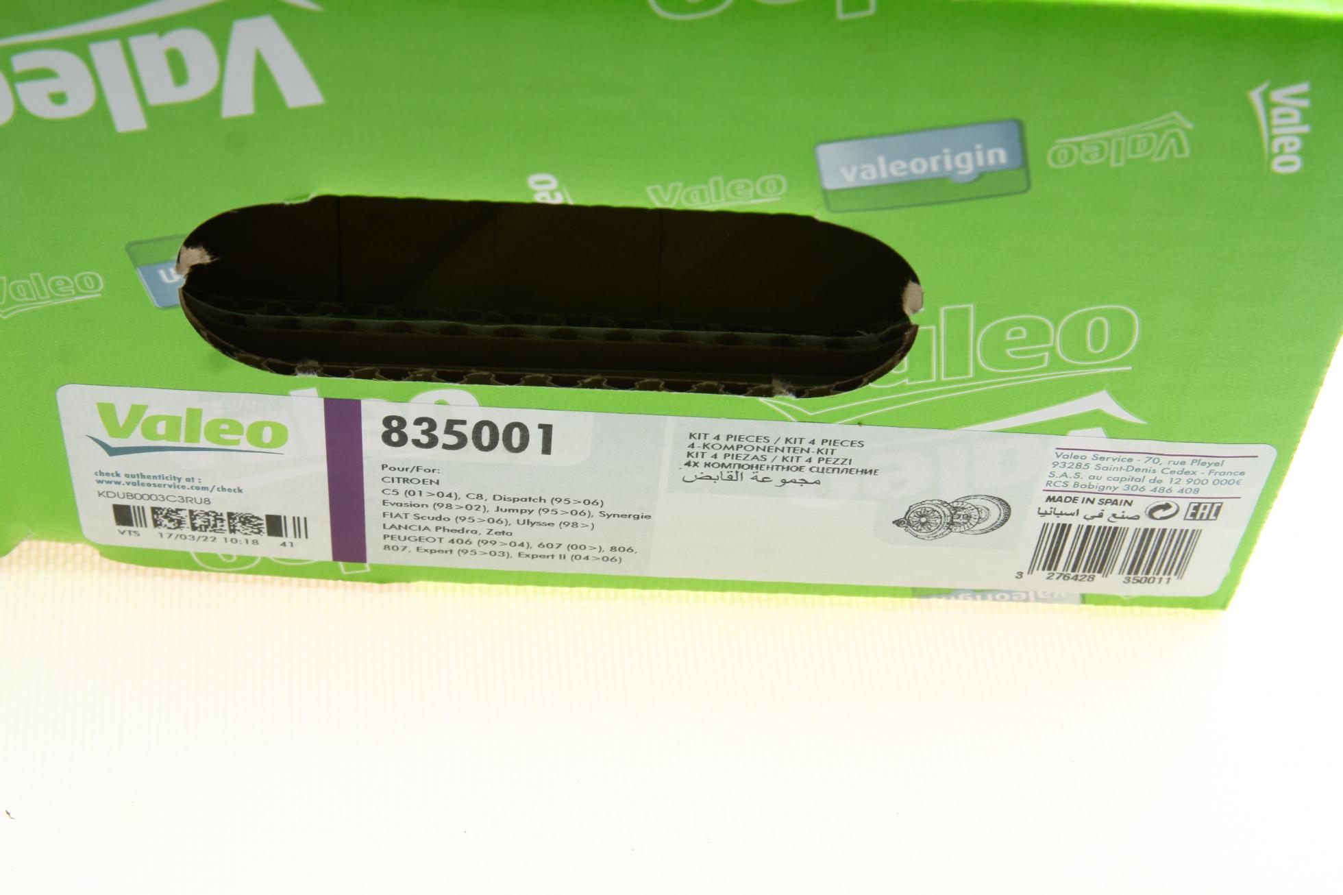835001 VALEO