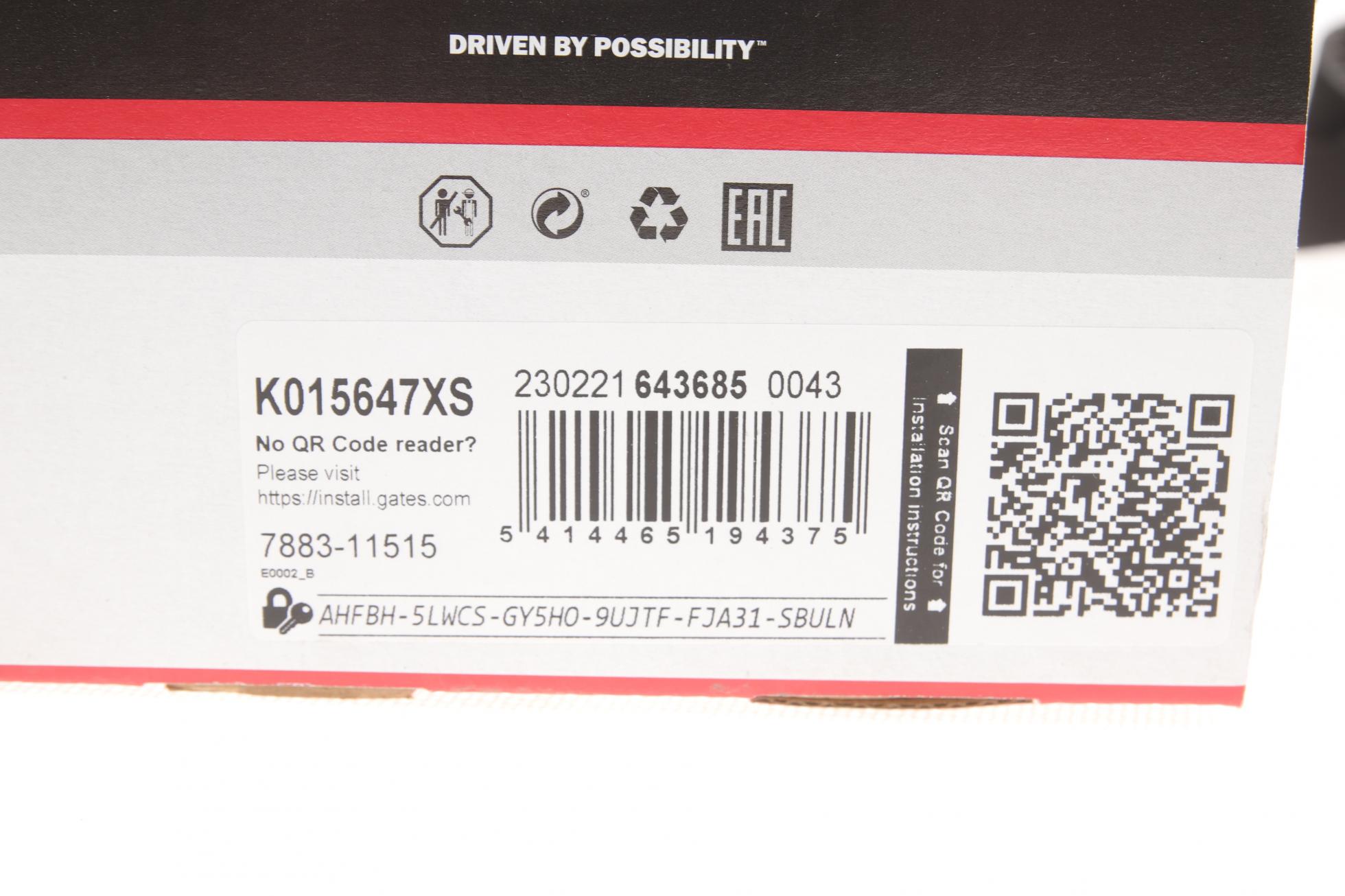 K015647XS GATES