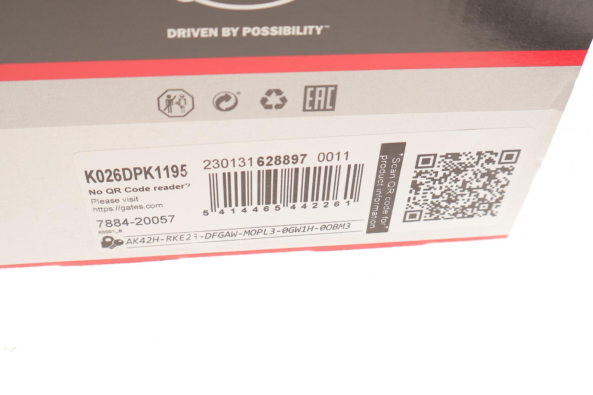 K026DPK1195 GATES
