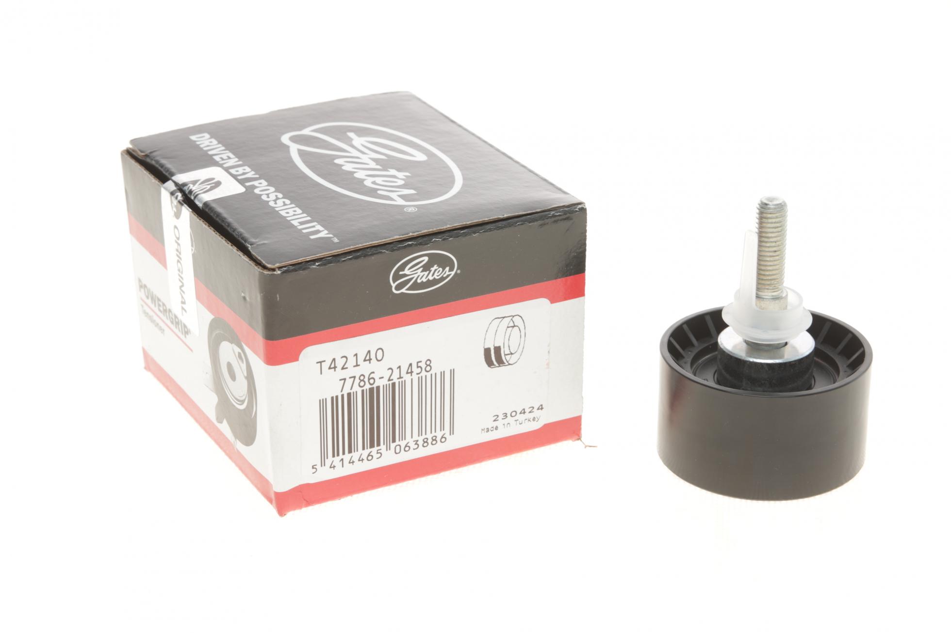 Ролик ГРМ паразитний FIAT Doblo 09-15; OPEL Astra J 10-15; CHEVROLET Malibu 12-15; SUZUKI SX-4 06-14; JEEP Cherokee 13-23; CADILLAC BLS 05-09; ALFA ROMEO 159 05-11; LANCIA Delta 08-14; SAAB 9-3 02-11