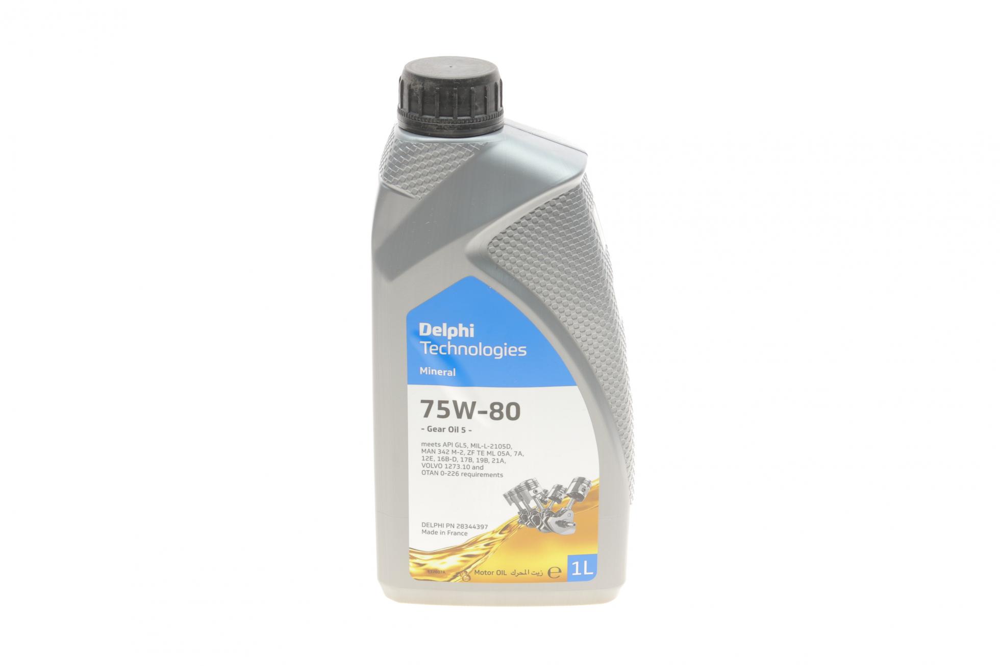 Олія трансмісійна 75w-80 1l