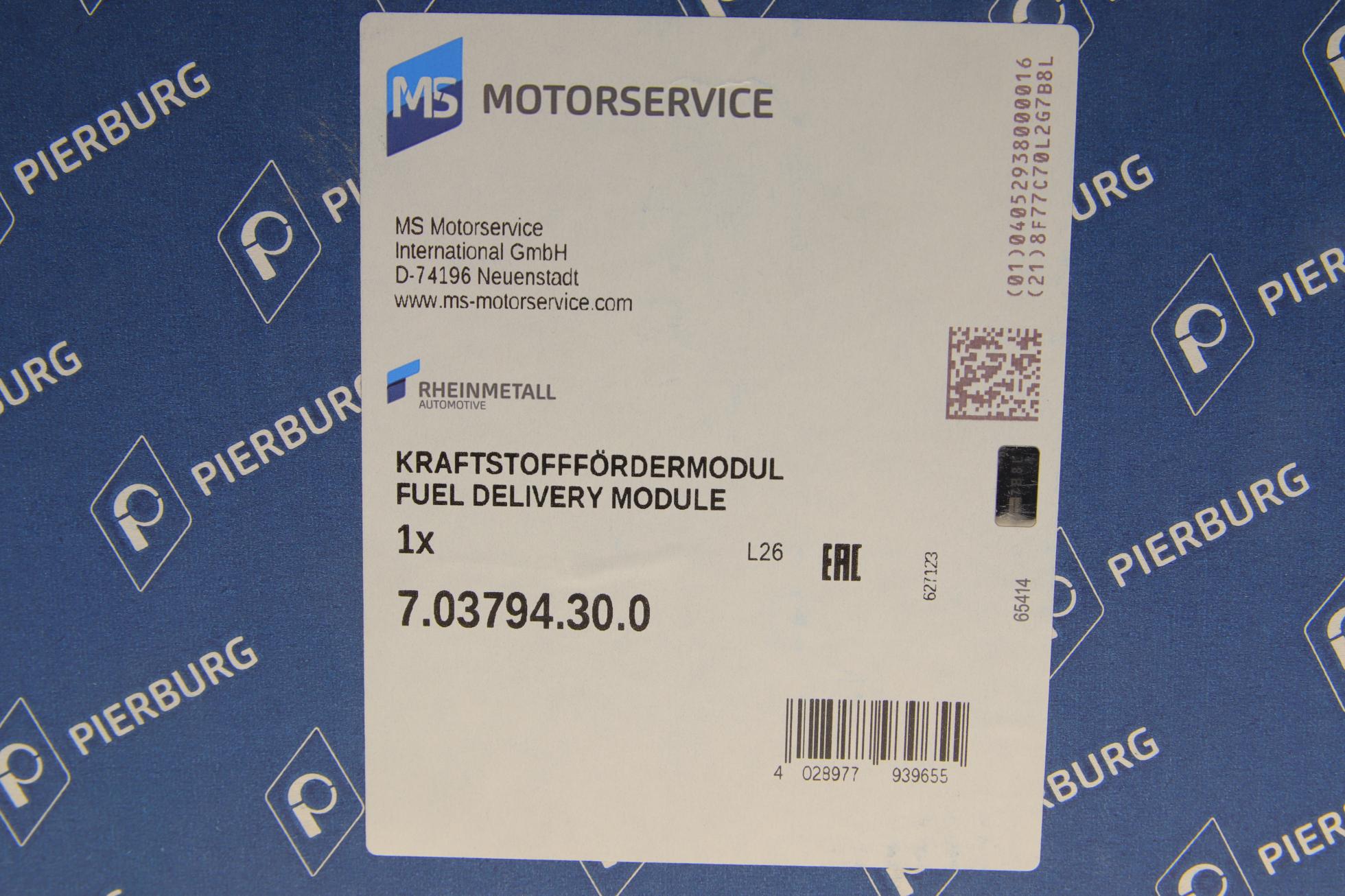 703794300 PIERBURG