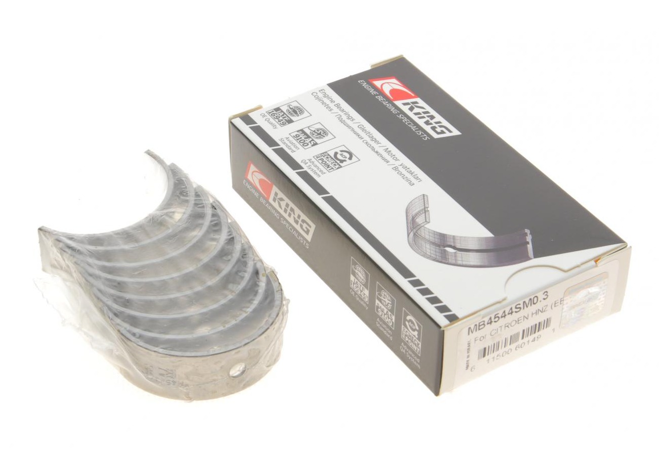 Вкладиші корінні Citroen C3/C4/Berlingo/Peugeot 208/308 1.2 14- (-0.3)