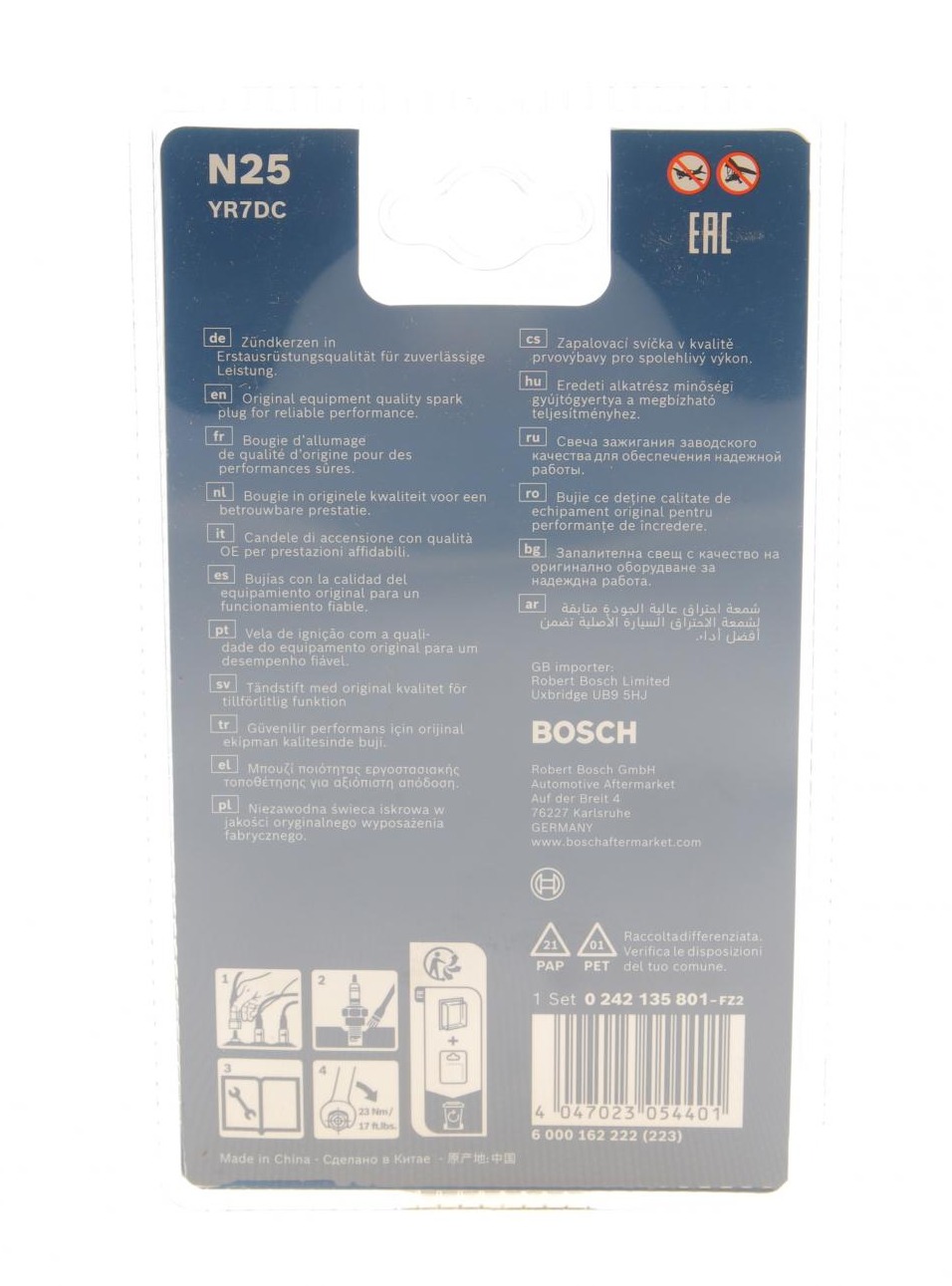 0242135801 BOSCH
