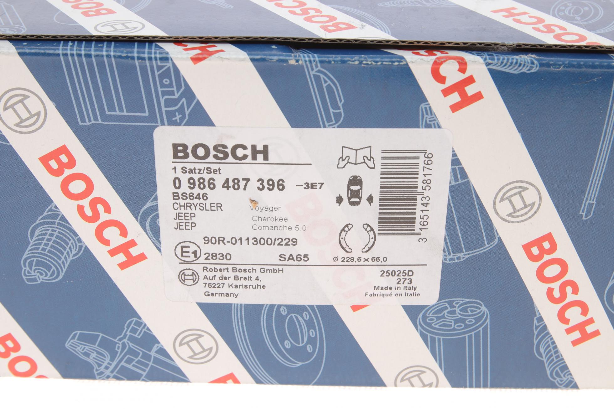 0986487396 BOSCH