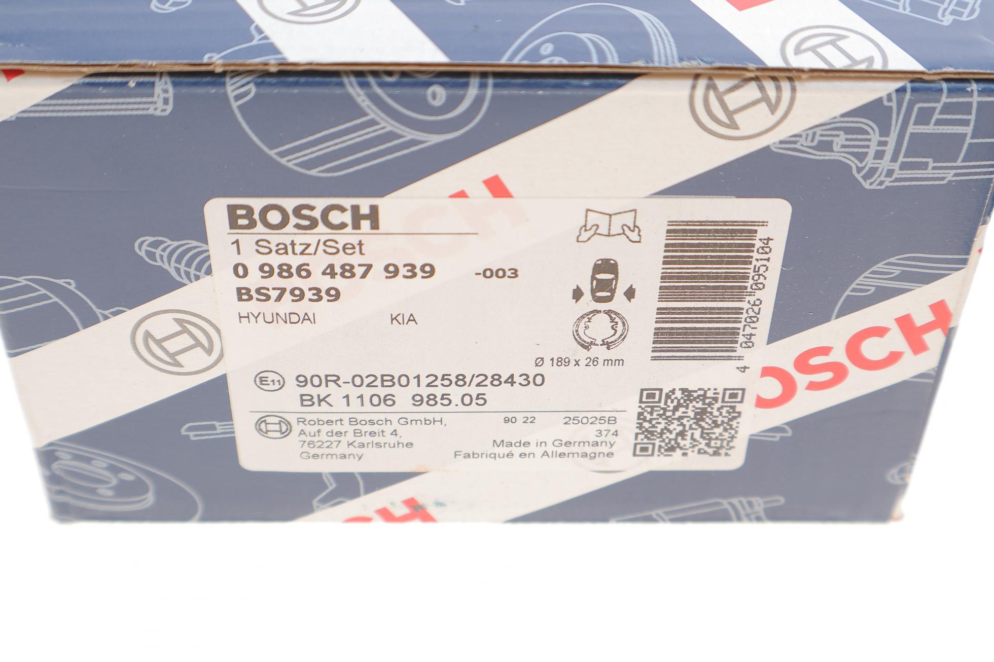 0986487939 BOSCH