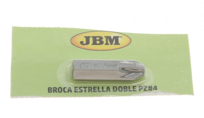 Біта гвинтова хрестоподібна M8 ALLEN DOUBLE PHILLIPS BIT #4