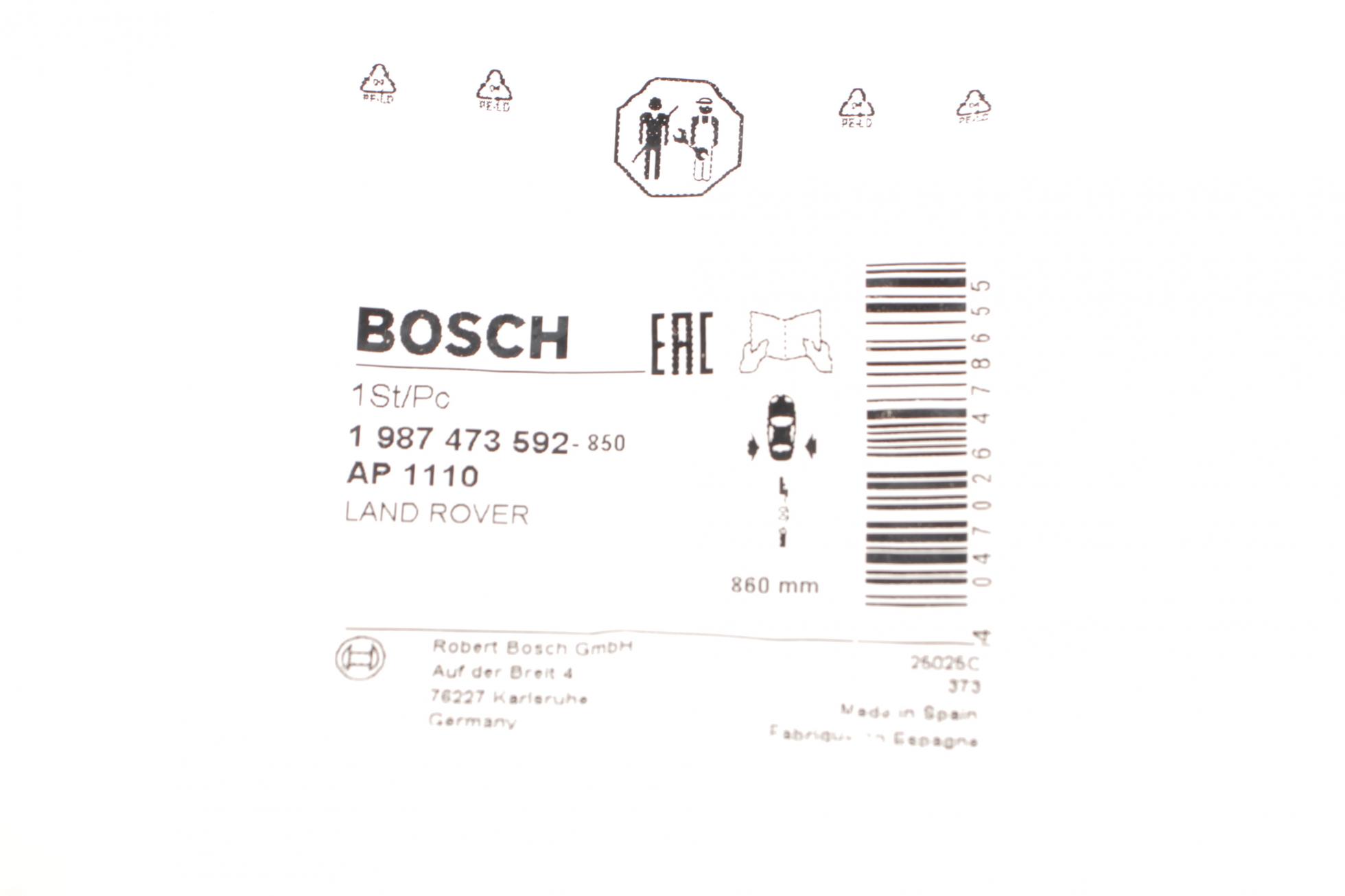1987473592 BOSCH