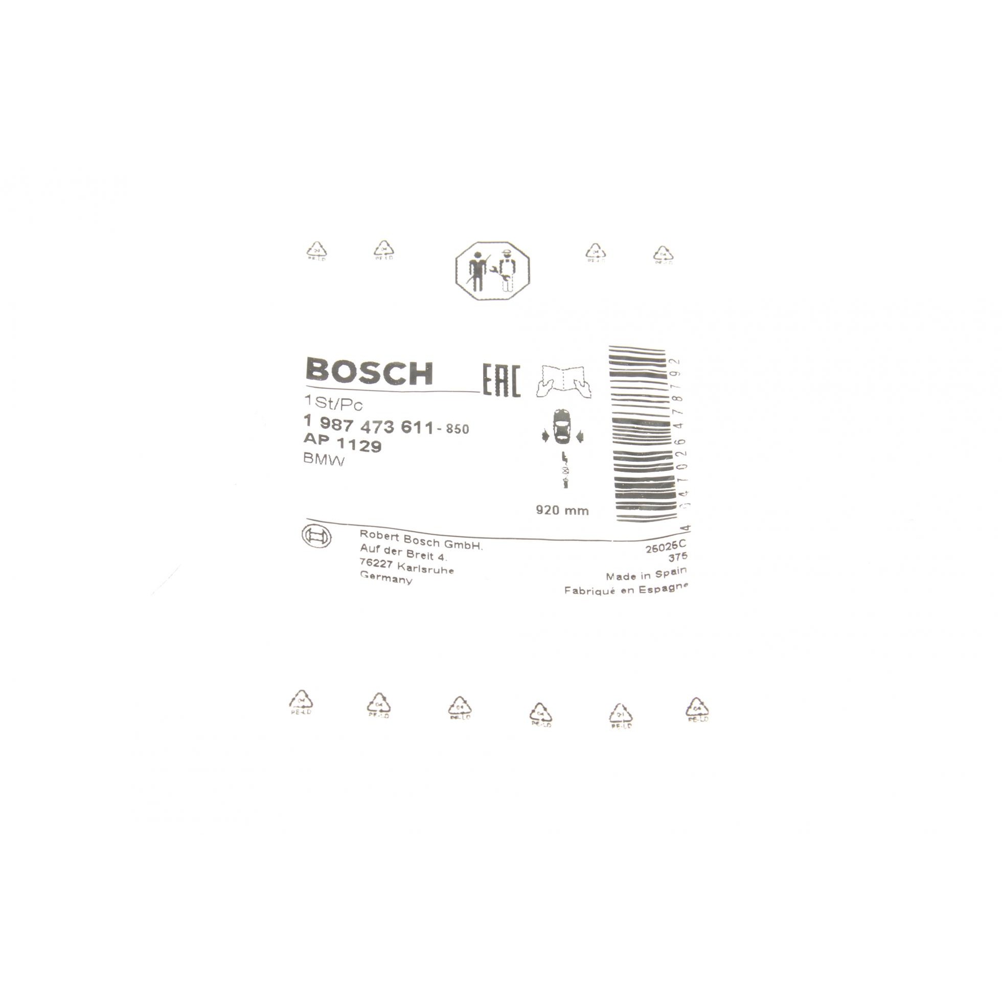 1987473611 BOSCH