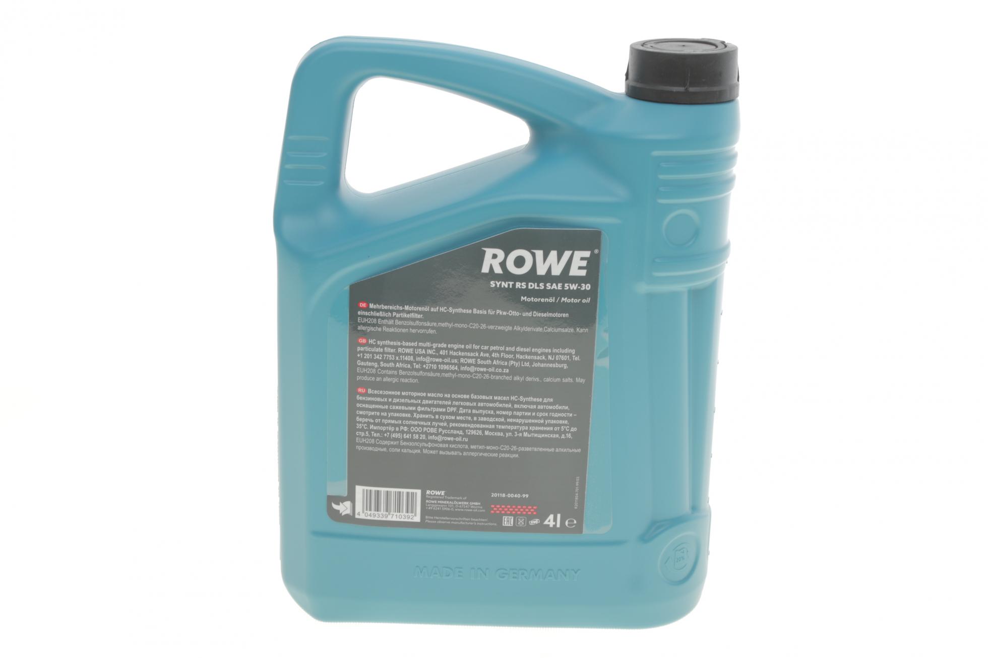 20118004099 ROWE