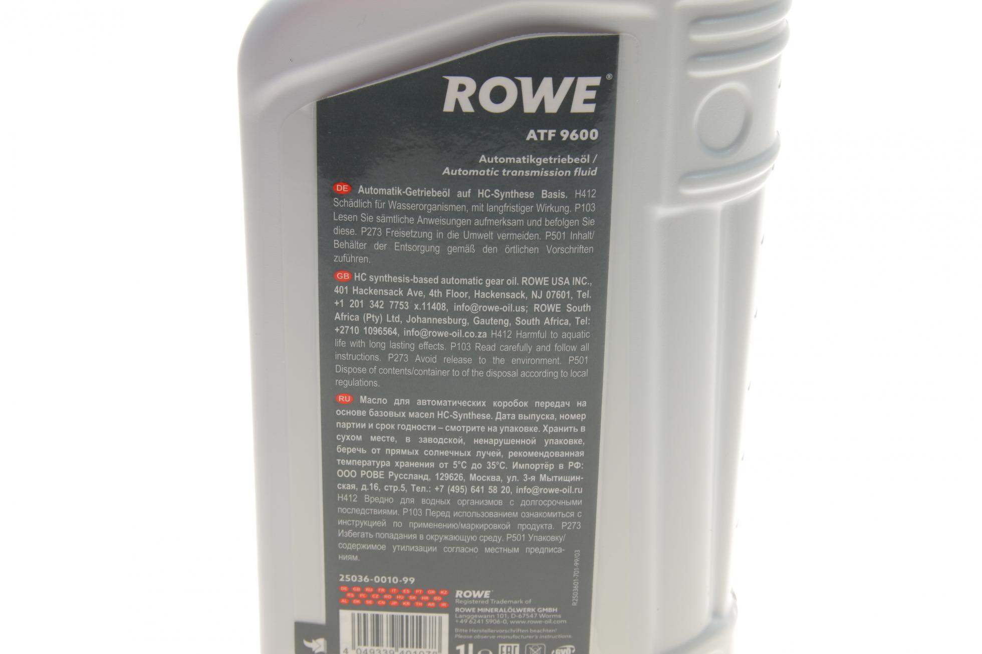 25036001099 ROWE