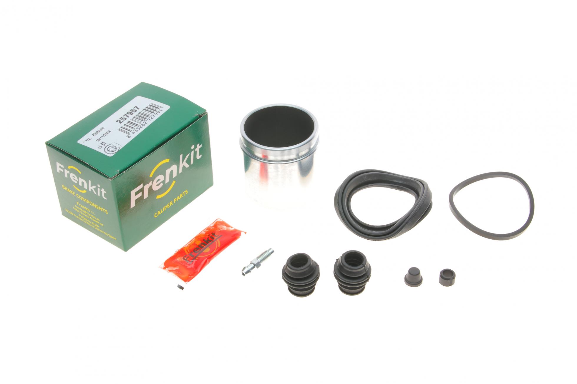 Ремкомплект суппорта (переднего) Subaru Impreza 92- (d=57mm)(Ate)(+ поршен/направляющая) SuperKit