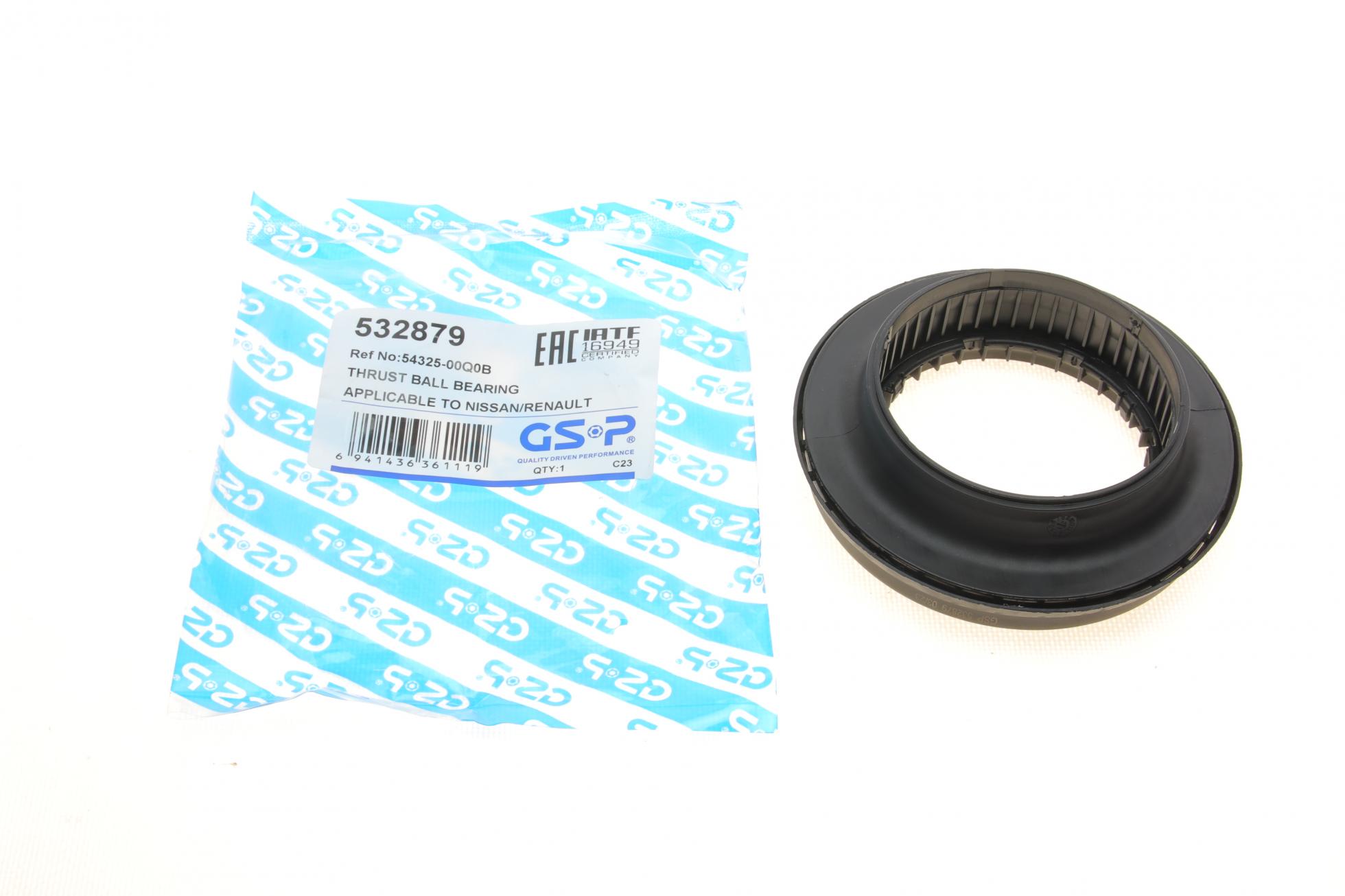 Підшипник амортизатора опорний Nissan Qashqai 1.2 /1.5/1.6 dCi 13-/Renault Scenic IV