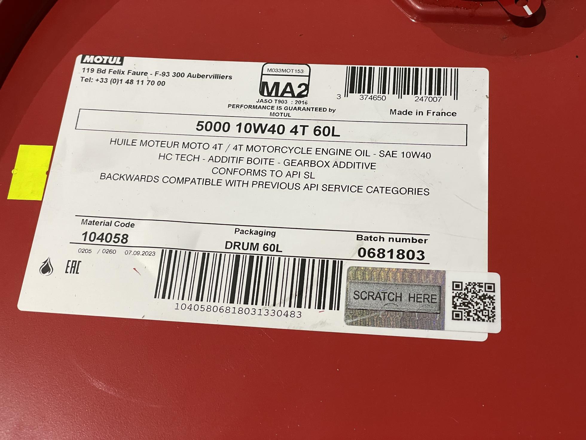 836961 MOTUL