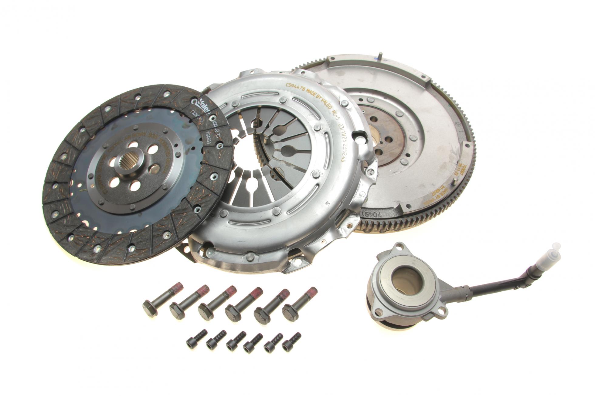 Демпфер + комплект зчеплення VW Caddy III/IV 2.0TDI/16V/4motion 06/11- CFHE/CFHC/CLCB/CFHF