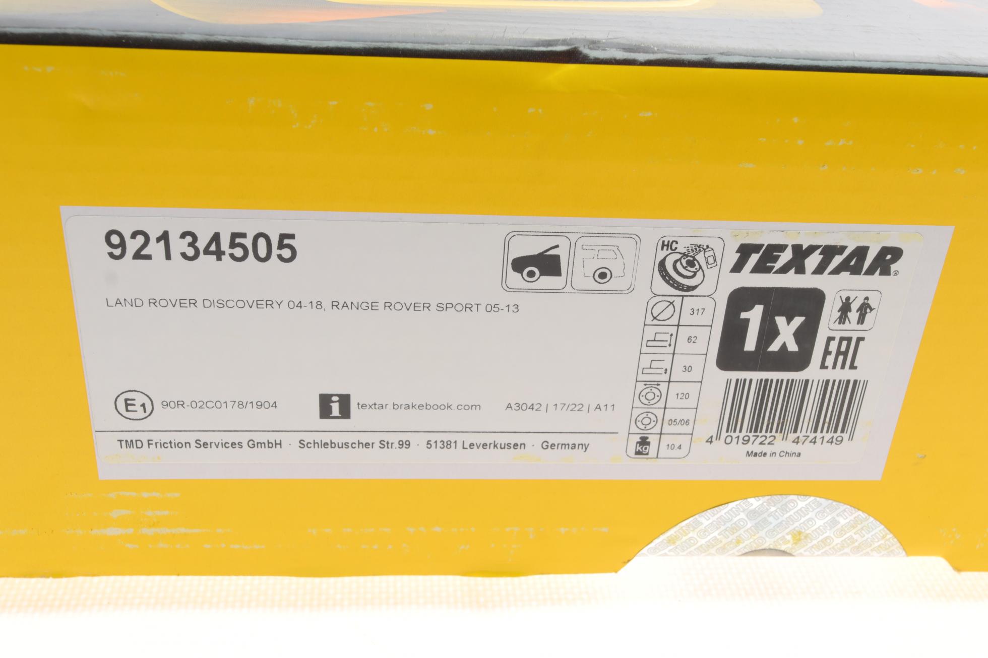 92134505 TEXTAR