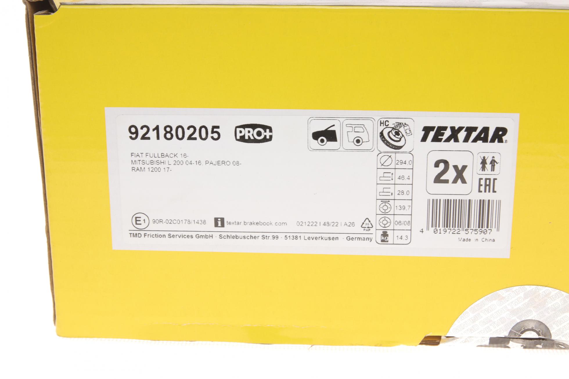 92180205 TEXTAR