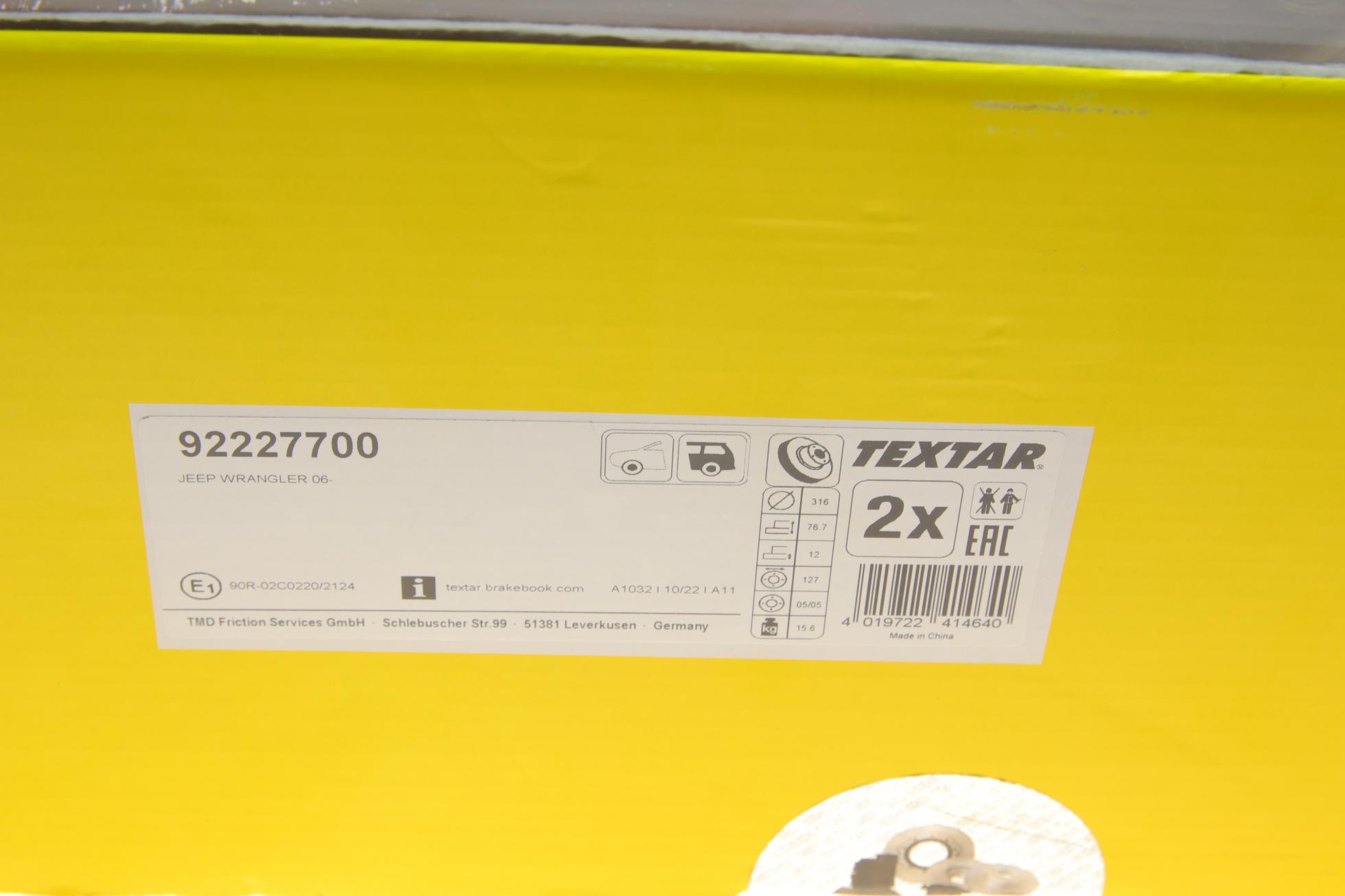 92227700 TEXTAR