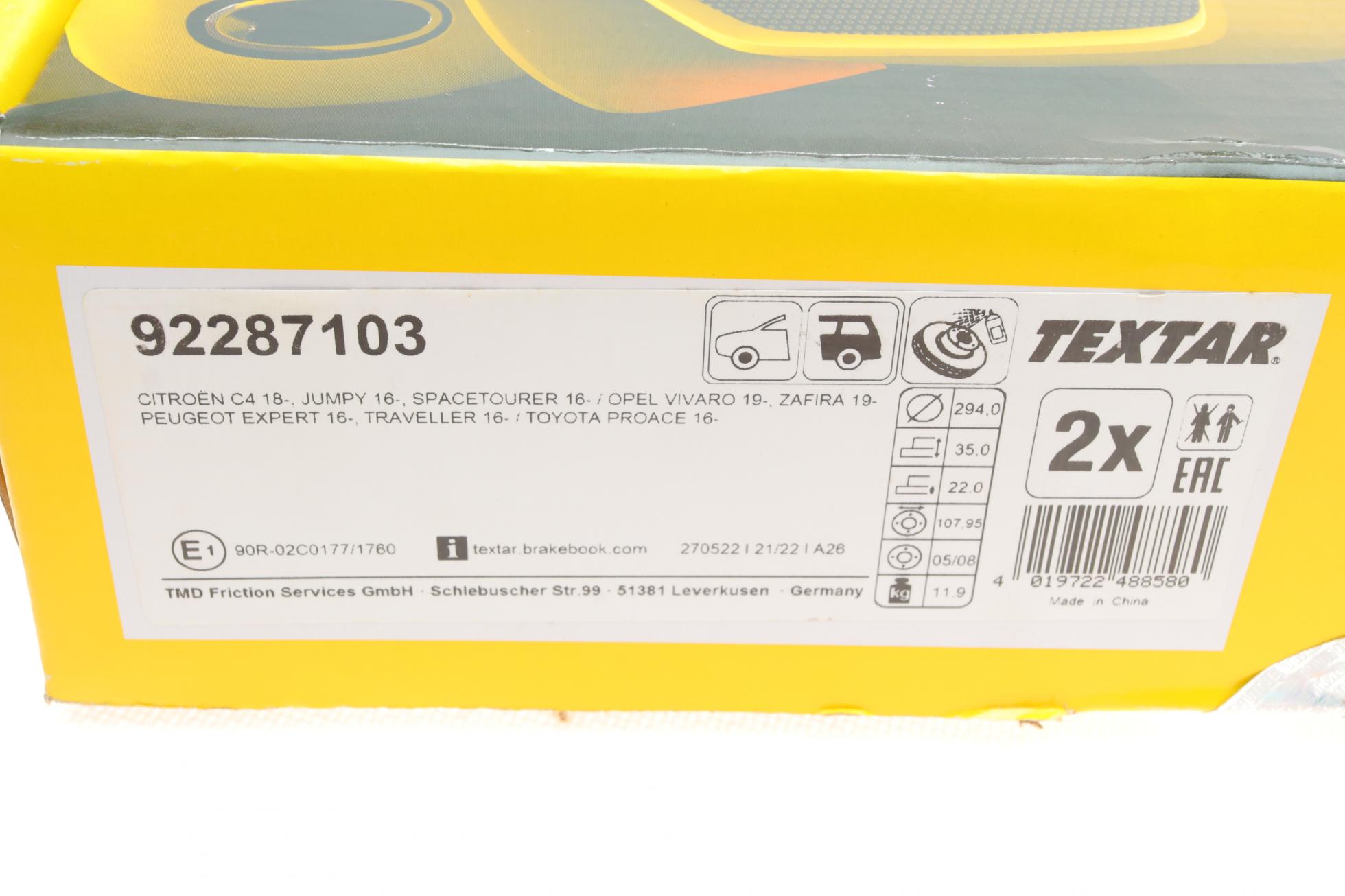 92287103 TEXTAR