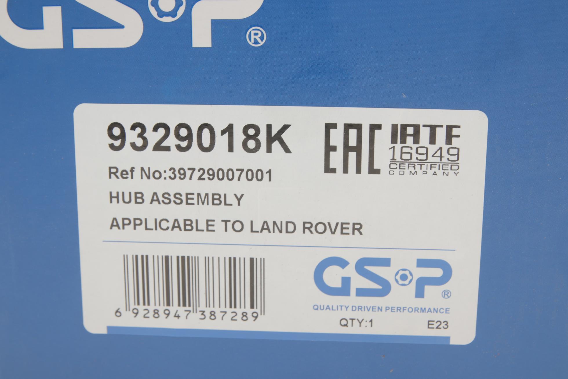 9329018K GSP