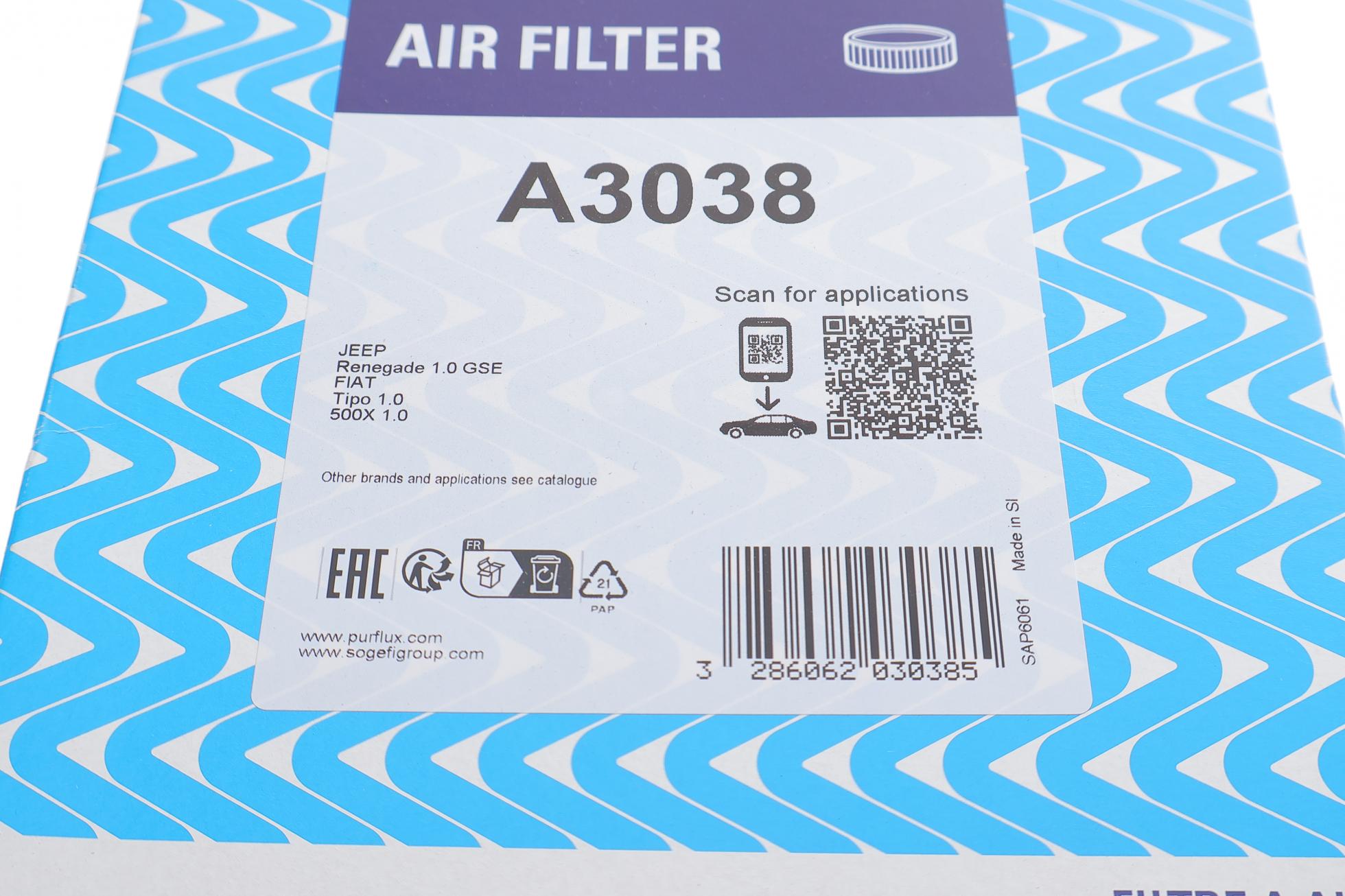 A3038 PURFLUX