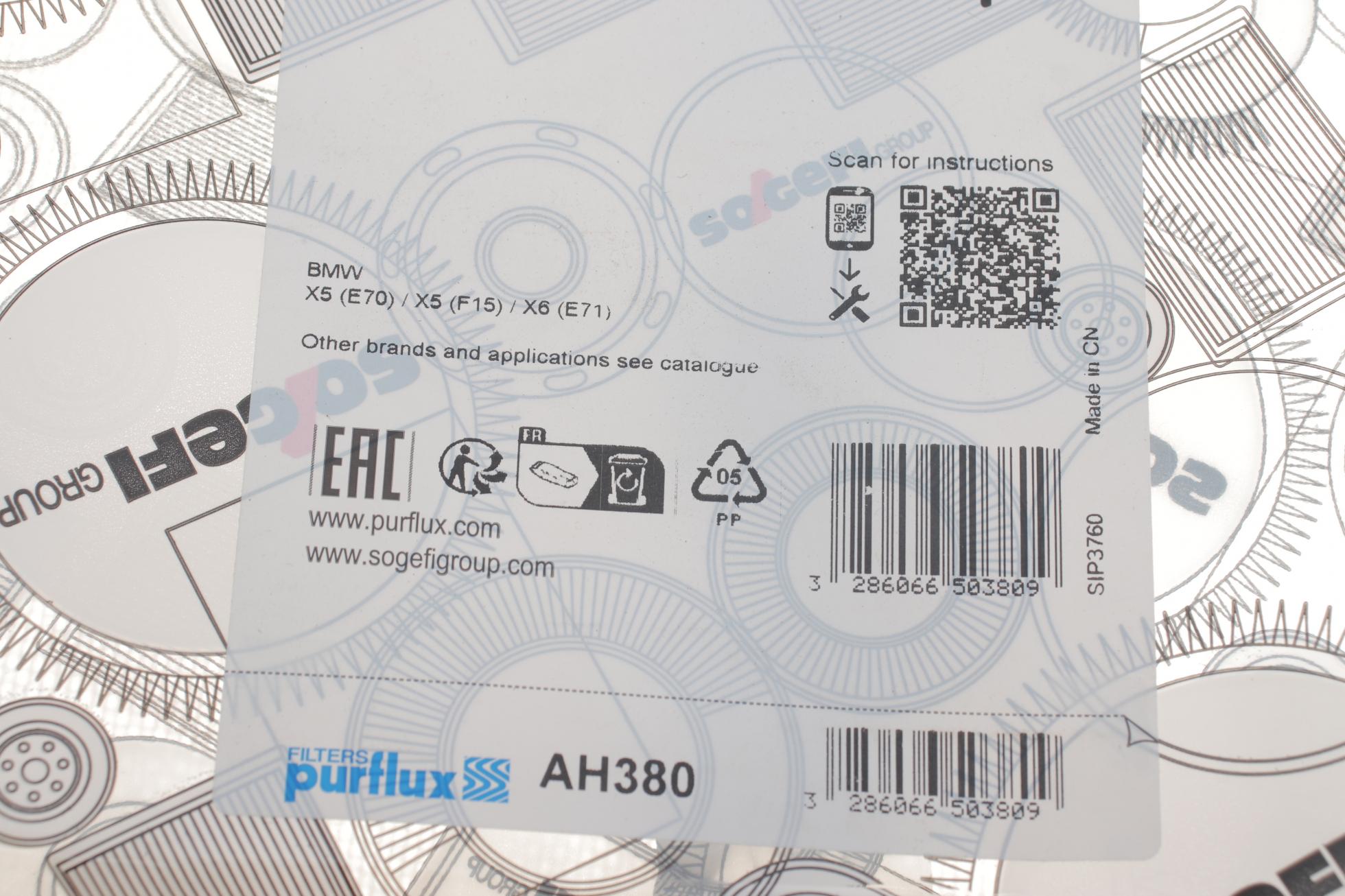 AH380 PURFLUX