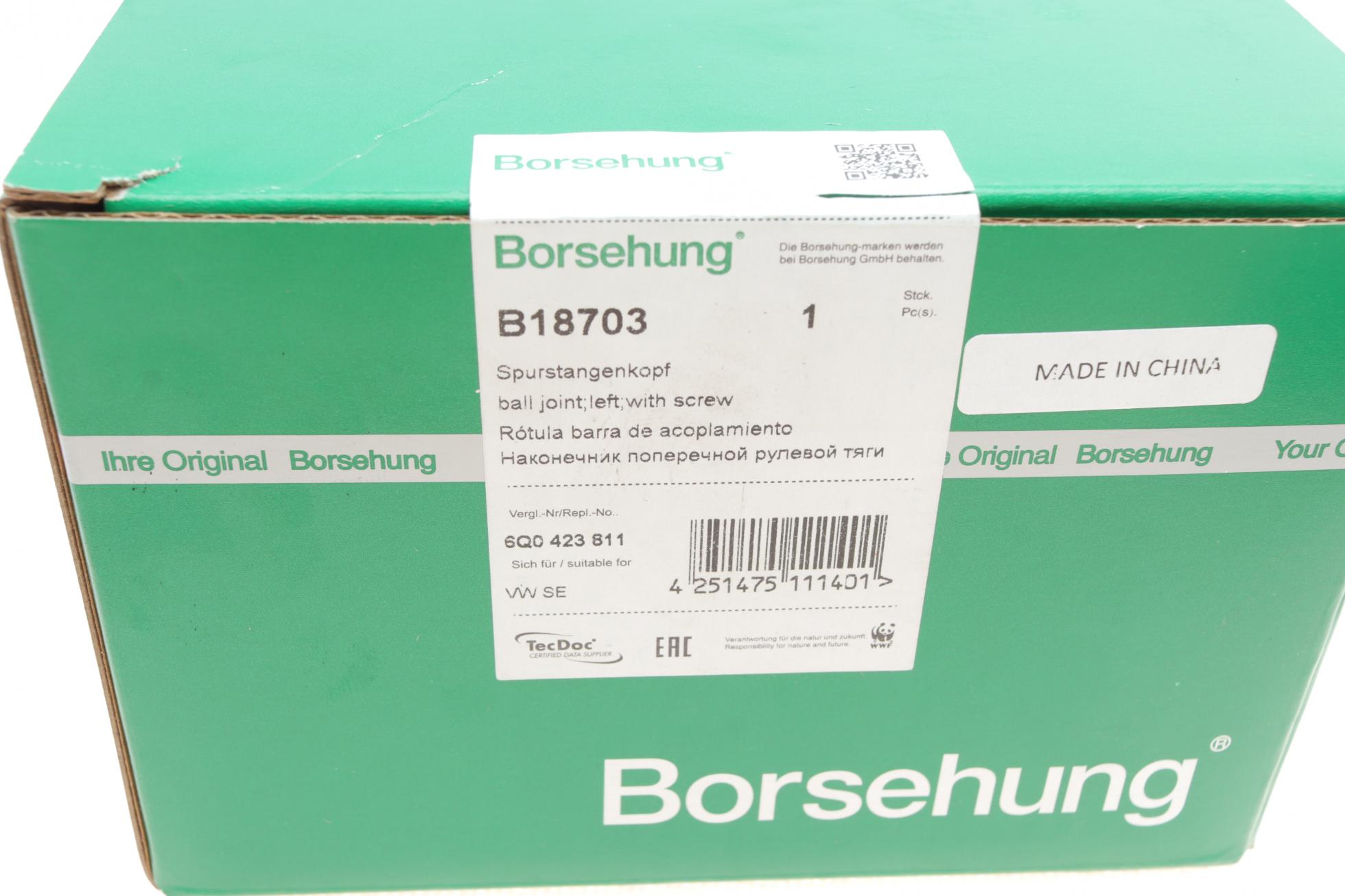 B18703 Borsehung