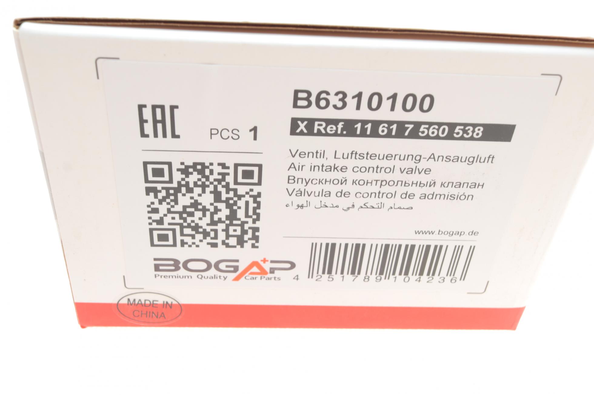 B6310100 BOGAP