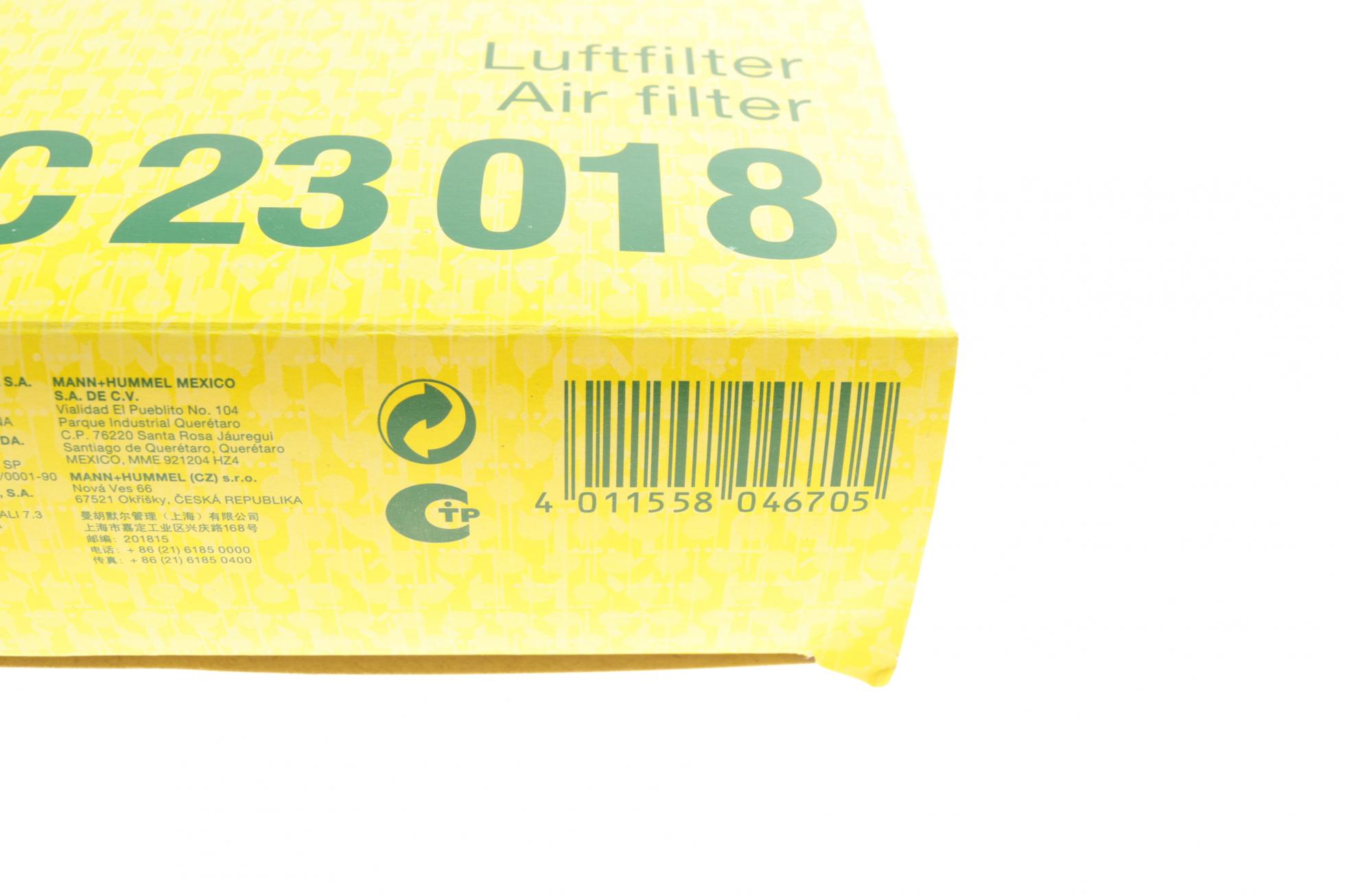 C23018 MANN-FILTER