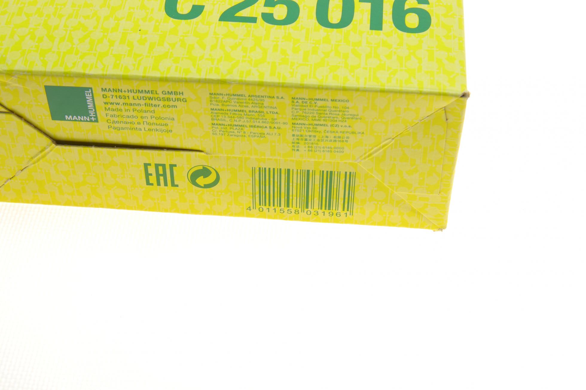 C25016 MANN-FILTER