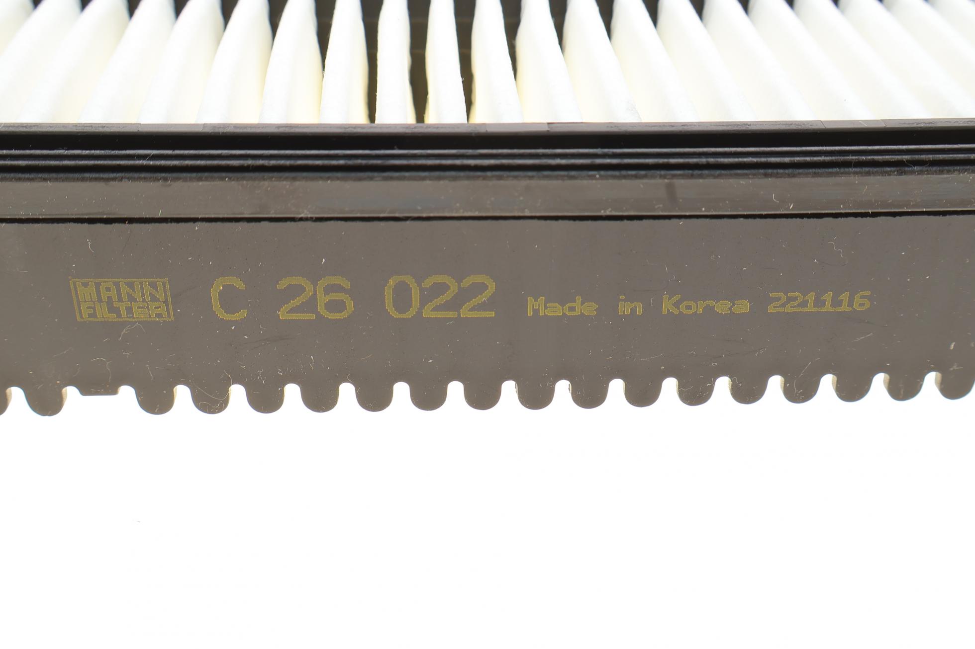 C26022 MANN-FILTER
