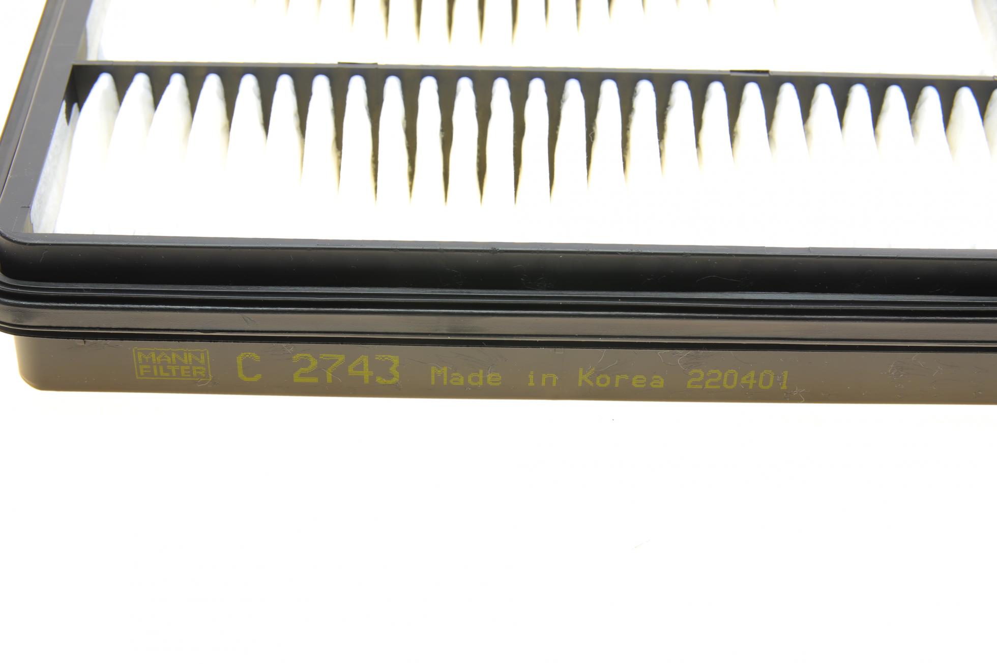 C2743 MANN-FILTER