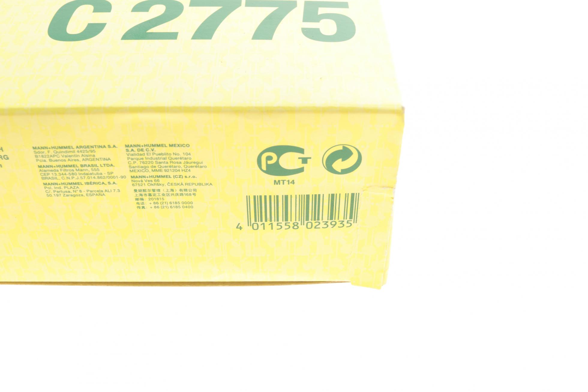 C2775 MANN-FILTER