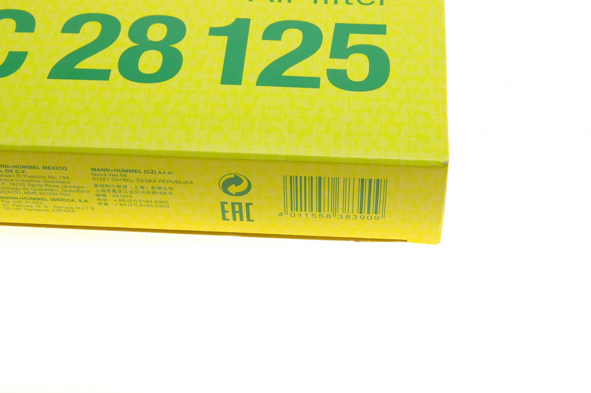 C28125 MANN-FILTER