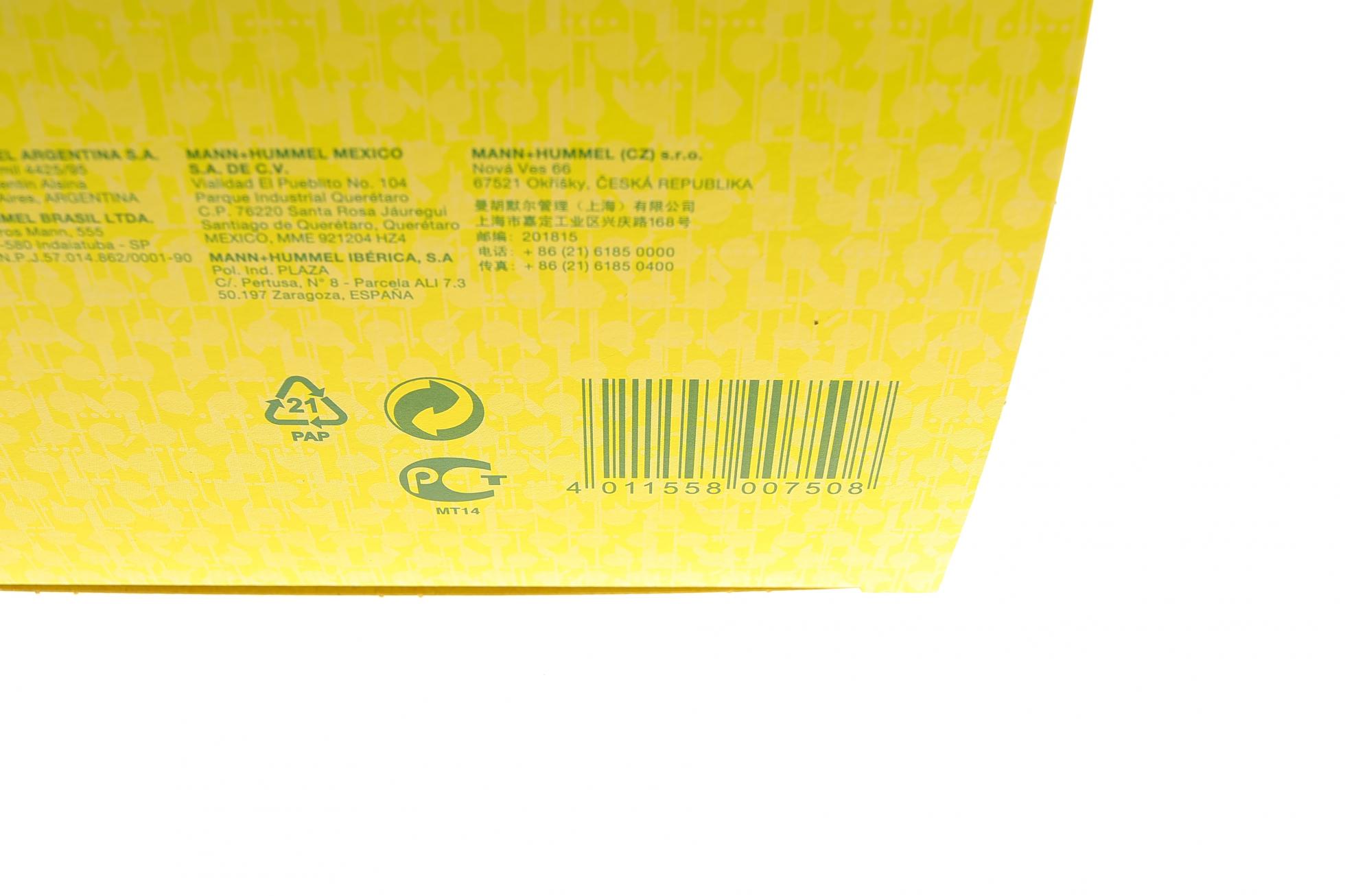C281601 MANN-FILTER