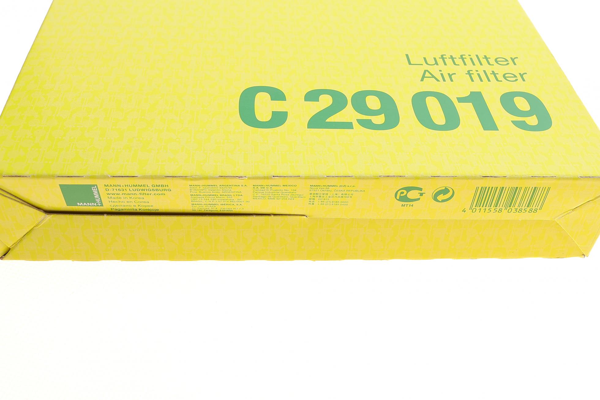 C29019 MANN-FILTER