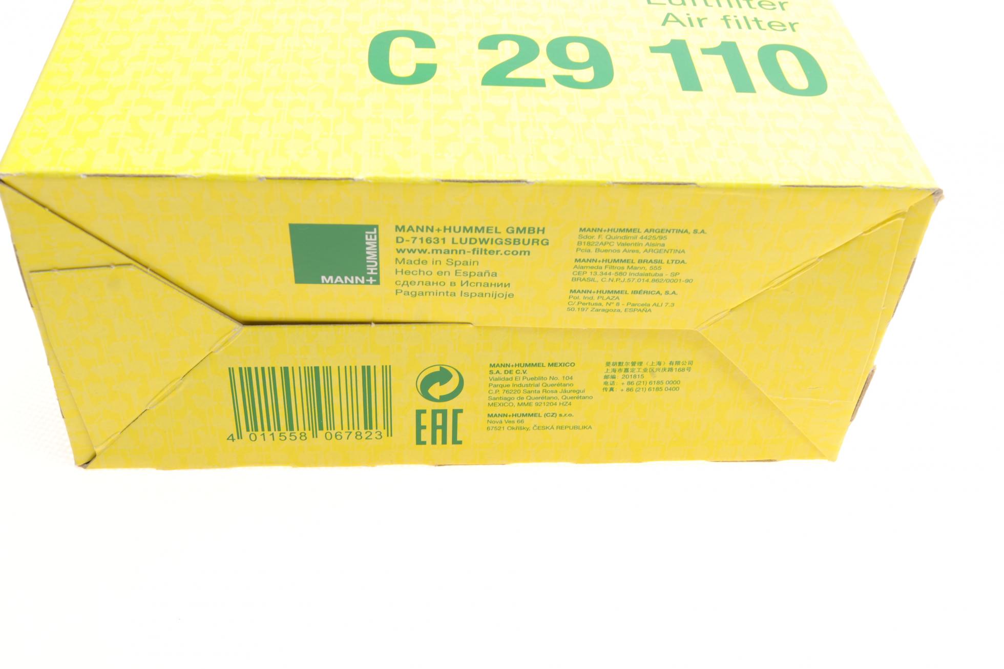 C29110 MANN-FILTER